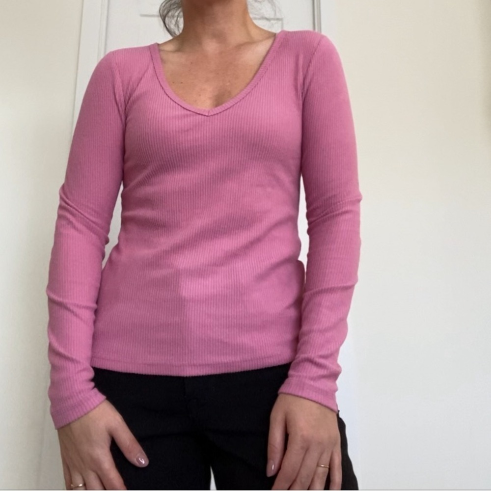 NWOT Plush Long Sleeve Rib Knit XS